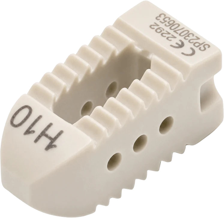 Lumbar PLIF PEEK Cage