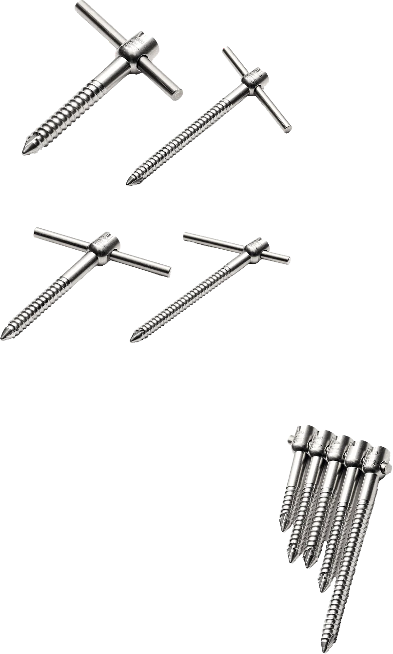 Sacral & Iliac — Medical Consept implants, catalogue image